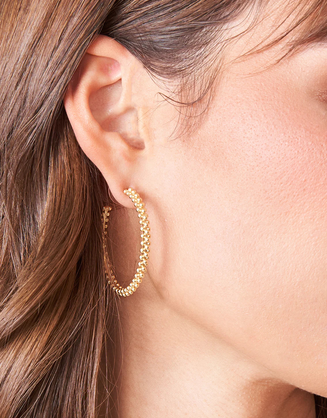 Telfair Hoop Earring- Large