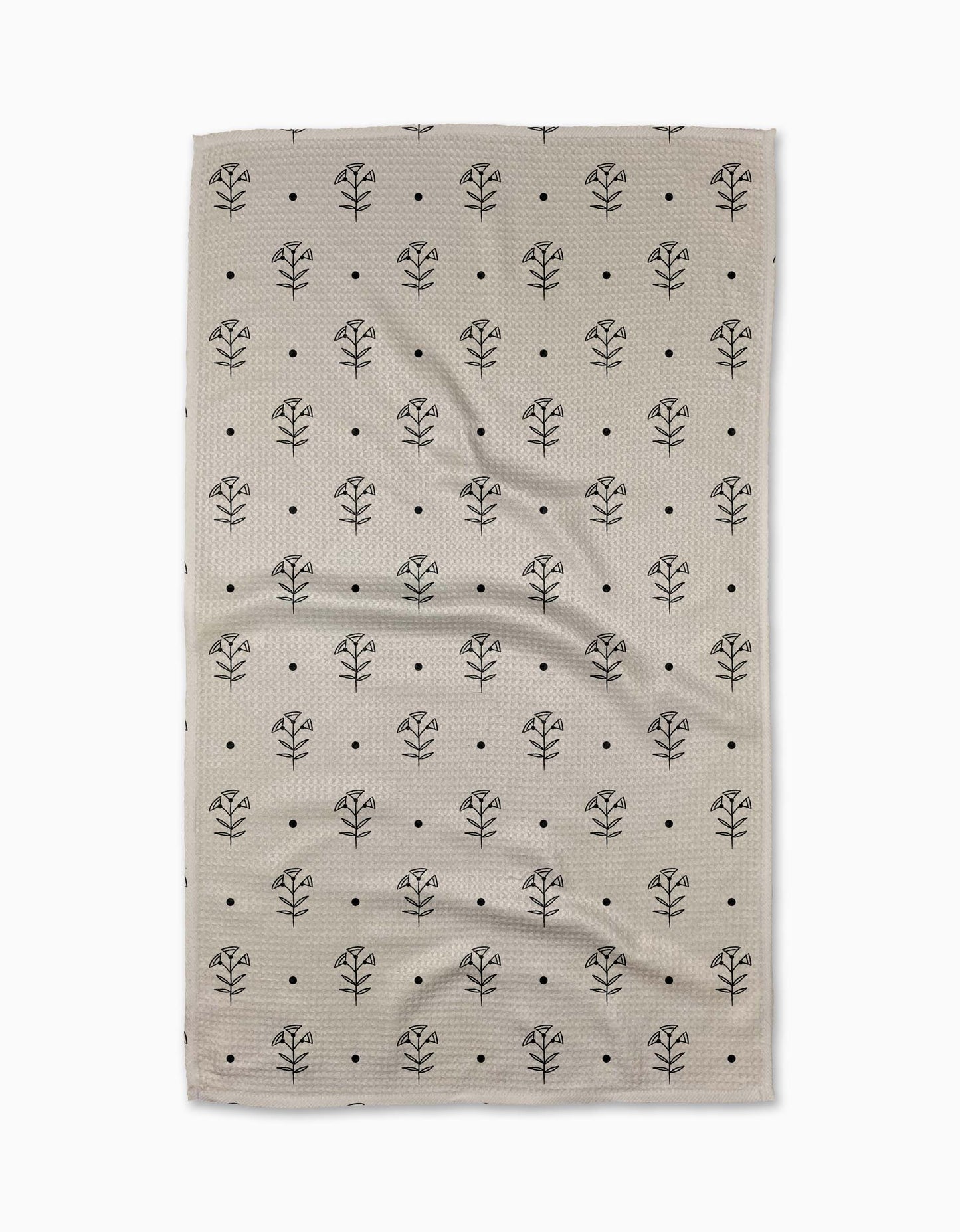 Inked Bloom Tea Towel