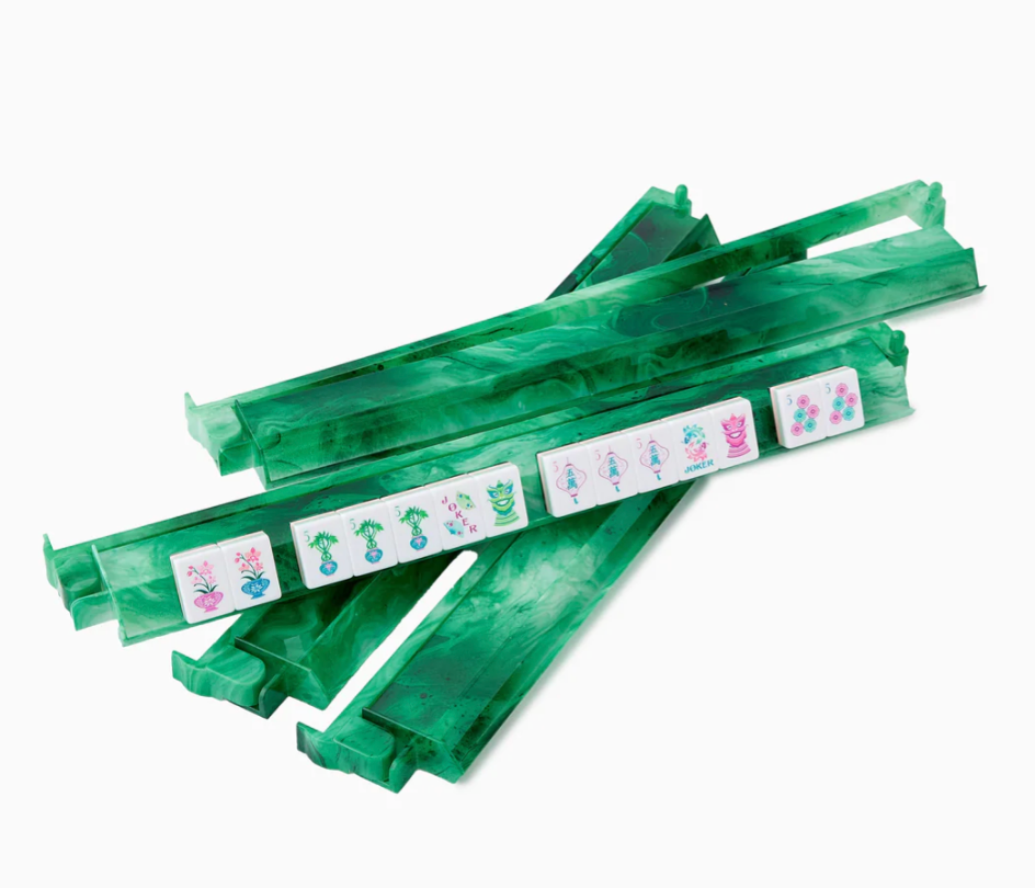 Agate Green Mahjong Racks