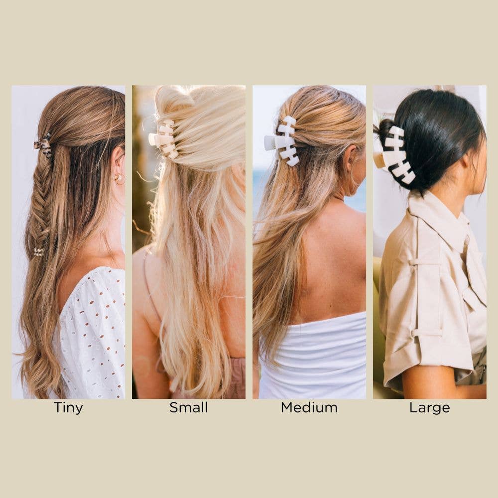 Large Blonde Tortoise Classic Hair Clip