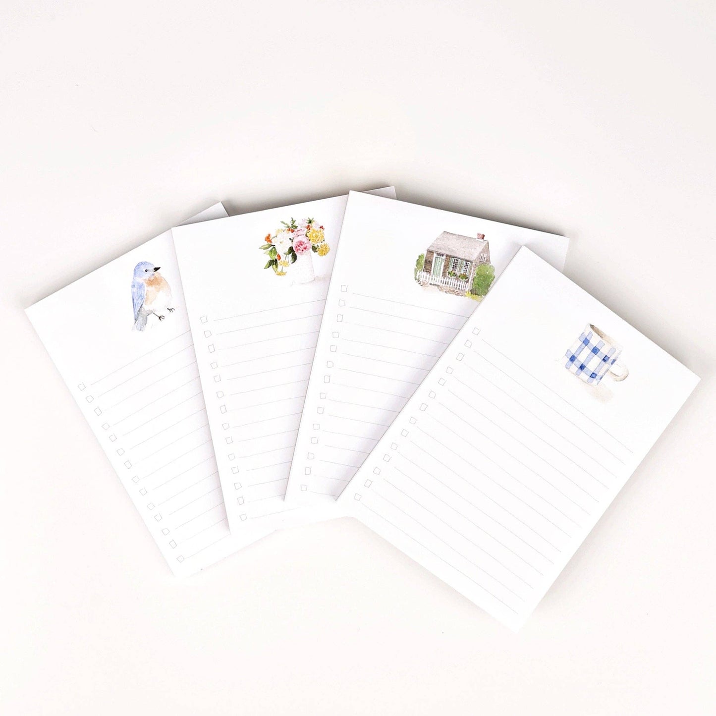 Hydrangea Checklist Notepad