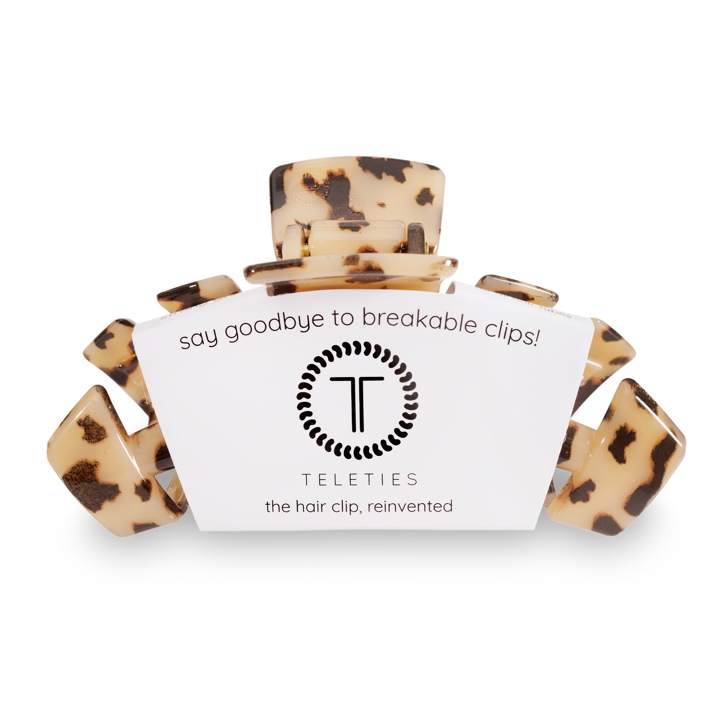 Large Blonde Tortoise Classic Hair Clip