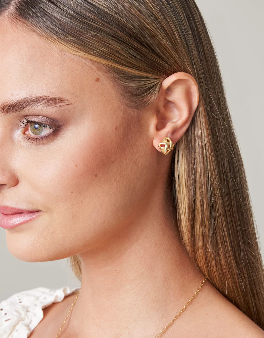 Cane Stud Earring