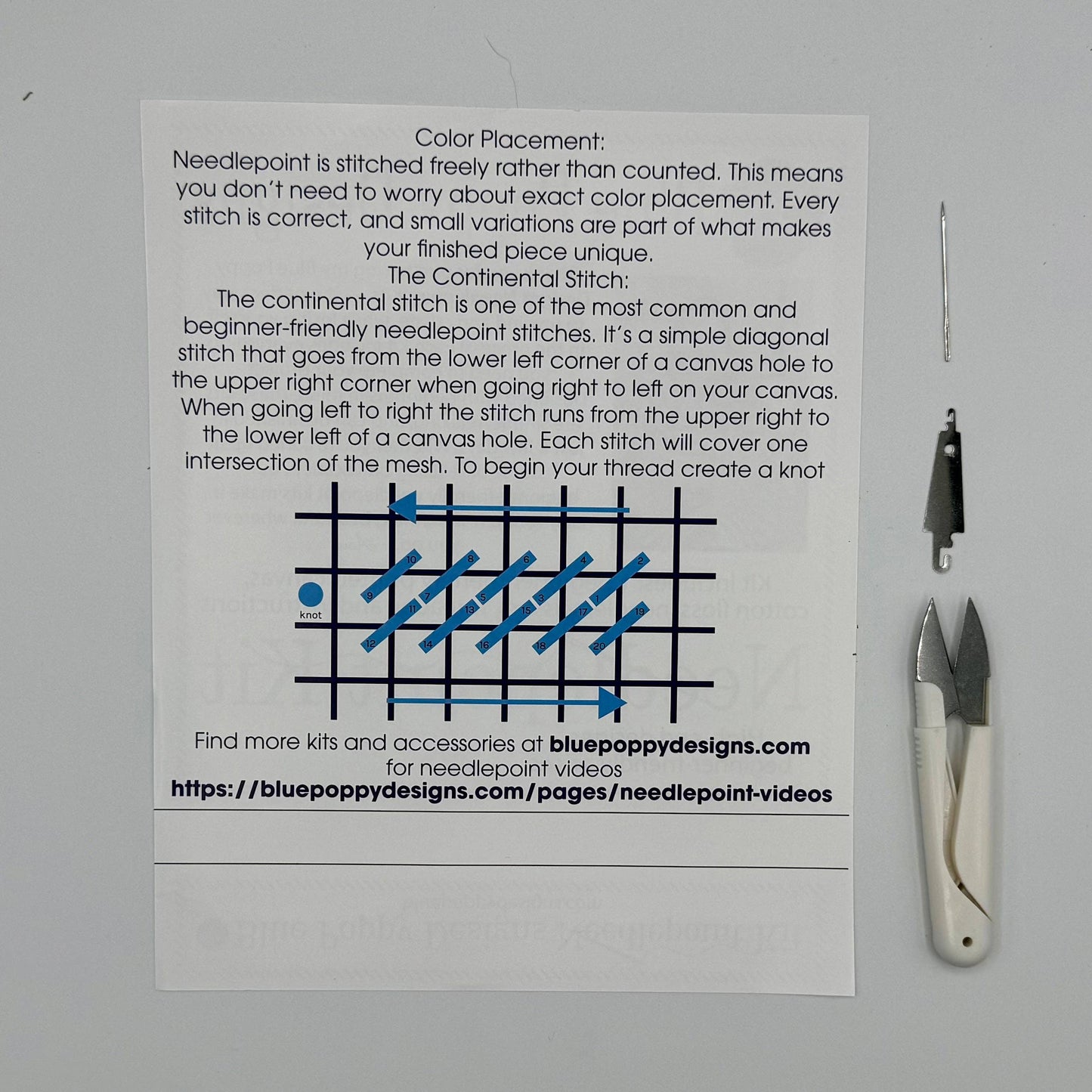 Lobster Needlepoint Kit