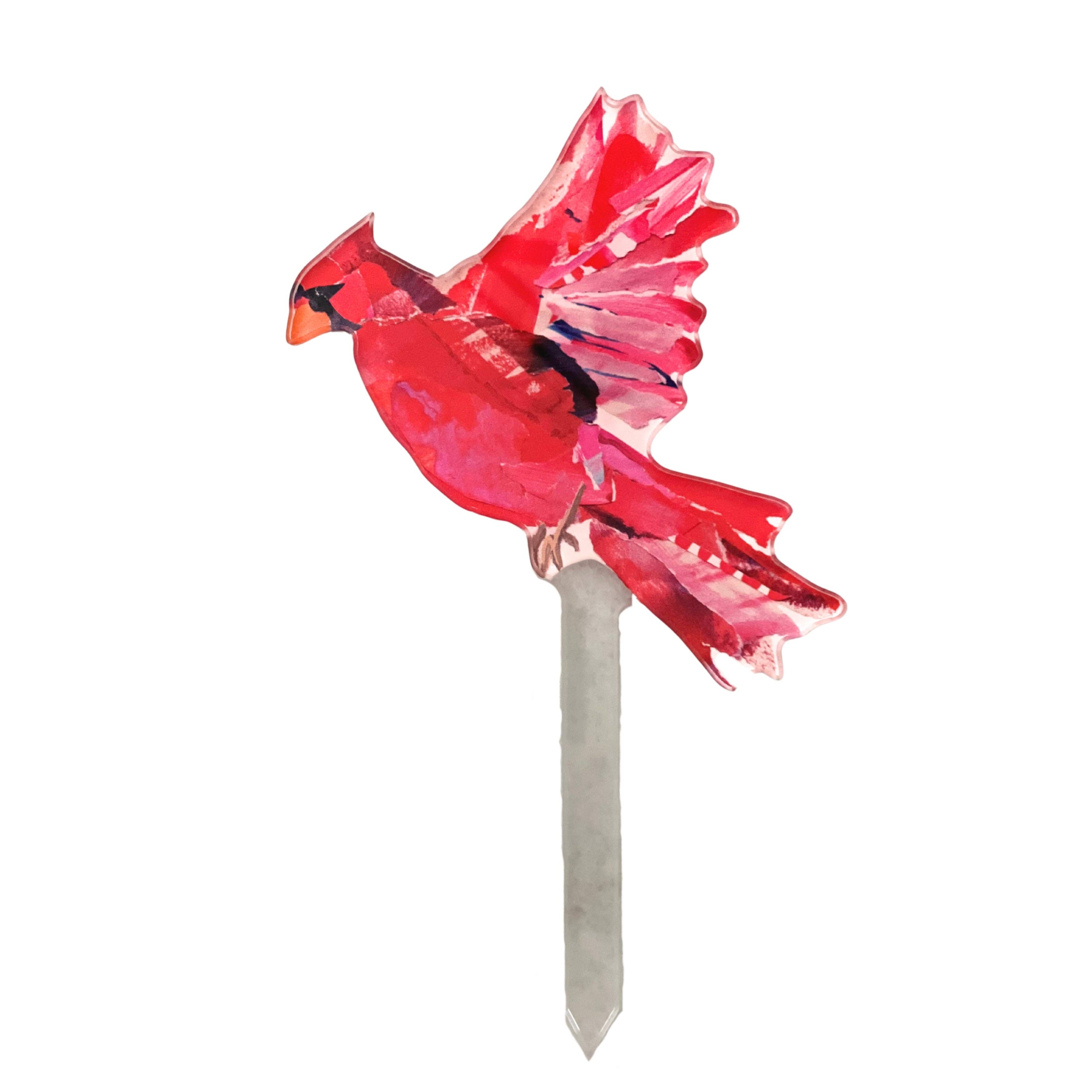 Lauren Dunn Cardinal in Flight Plant Stick - Thumbnail 2