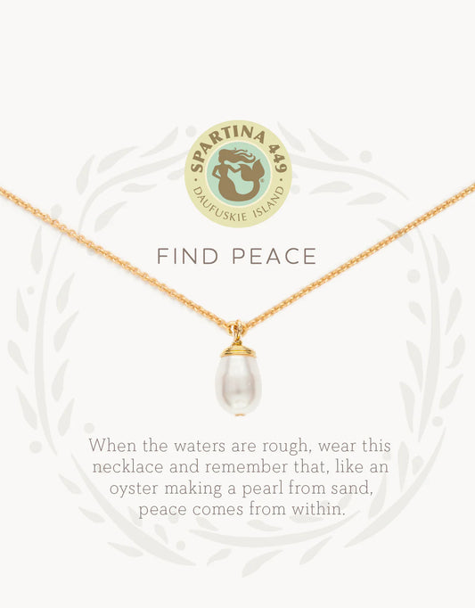 Sea La Vie Find Peace Necklace