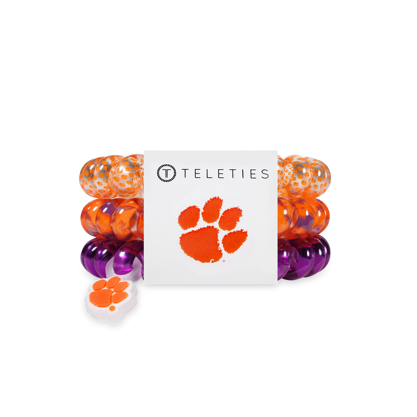 Large Clemson Spiral Hair Coils