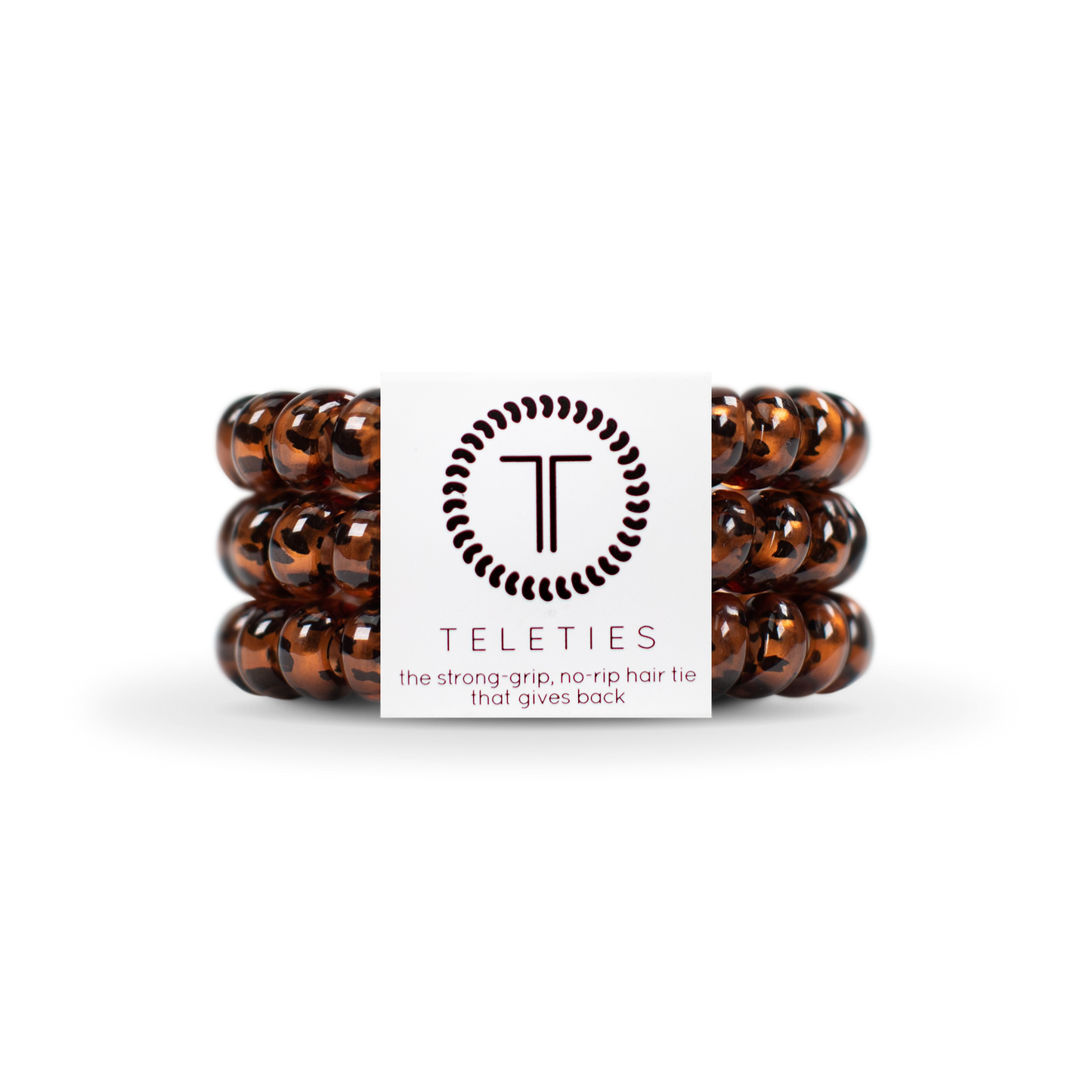 Large Spiral Tortoise Hair Ties