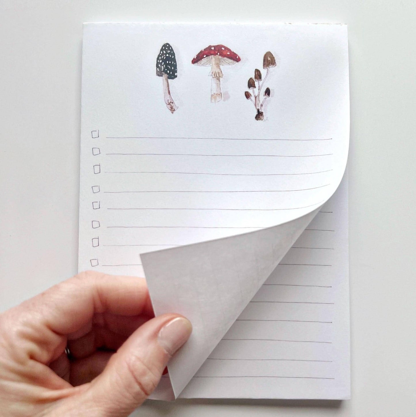 Hobnail Bouquet Checklist Notepad