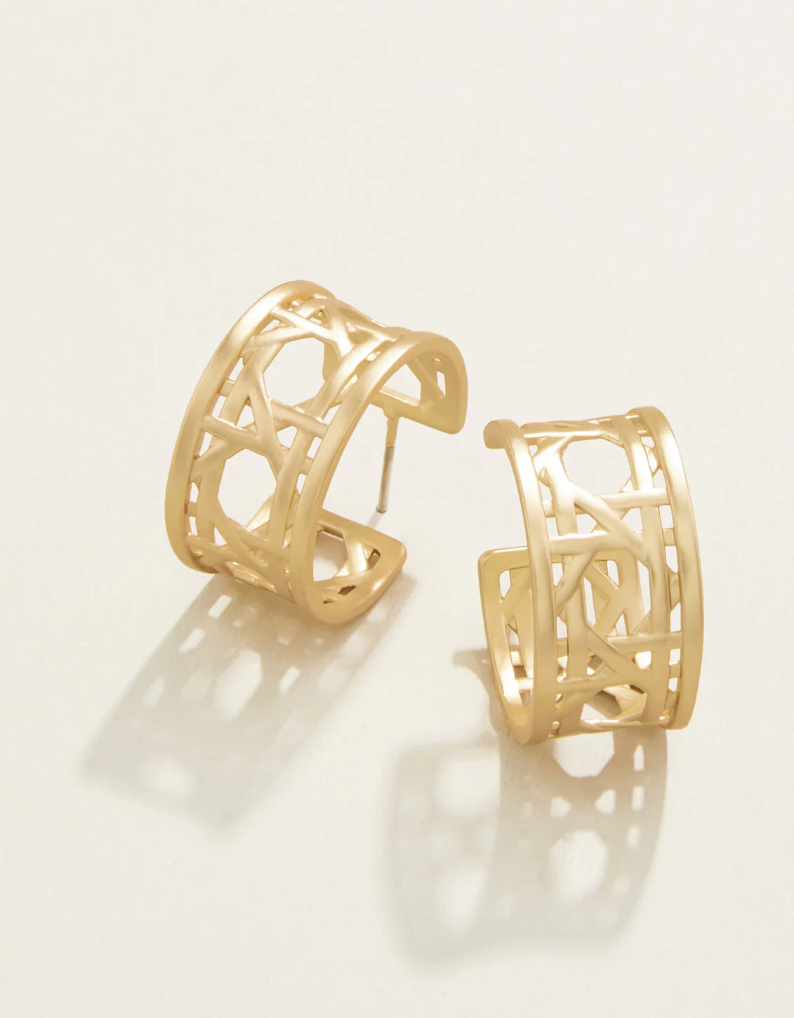 Cane Midi Hoop Earring