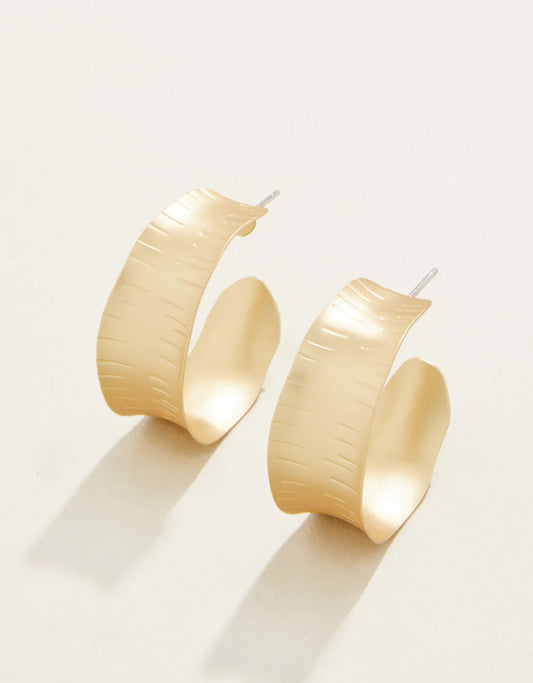 Queenie Midi Hoop Earring