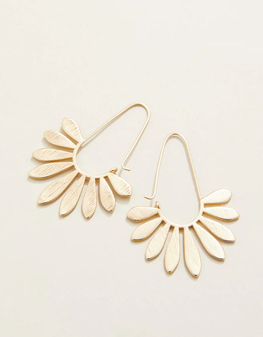 Palmetto Hoop Earring