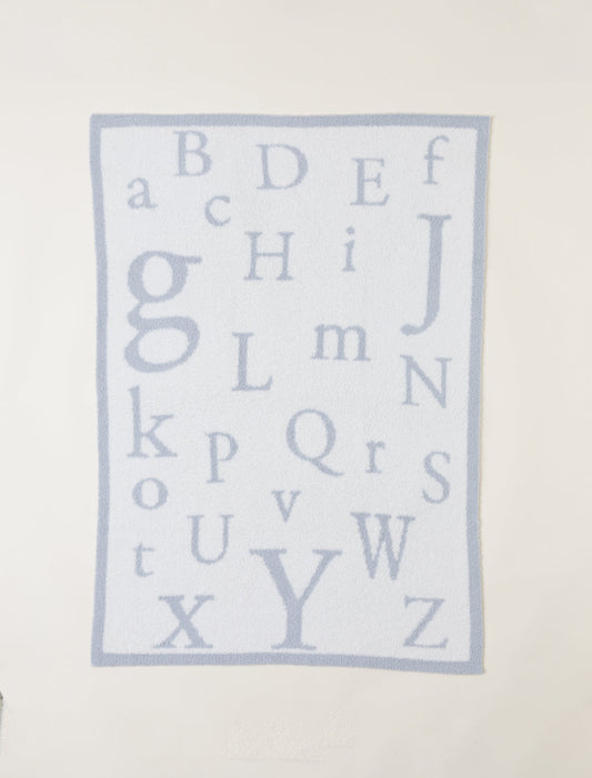 Ocean ABC Baby Blanket