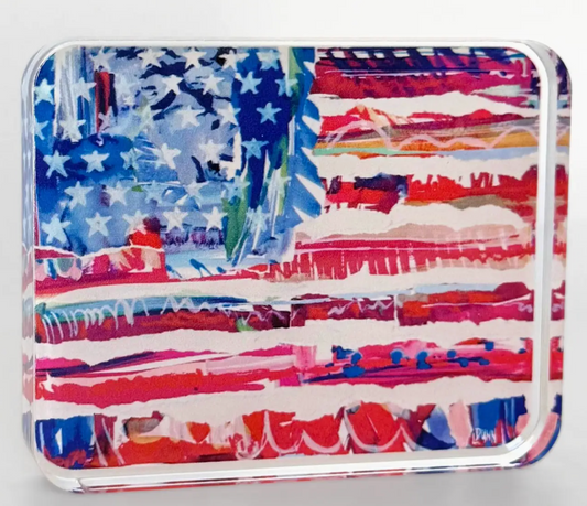 Bitty Old Glory Acrylic American Flag