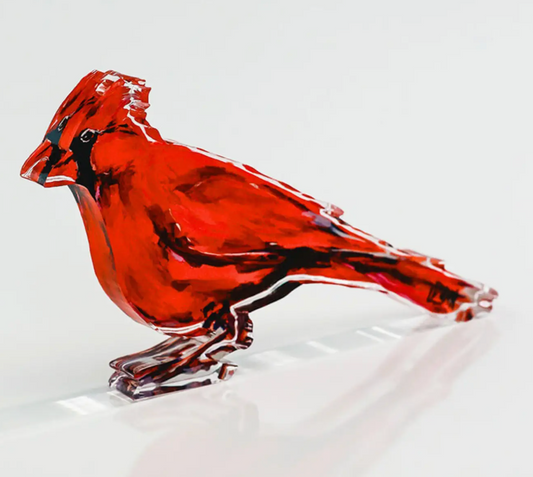 Messenger Cardinal Acrylic