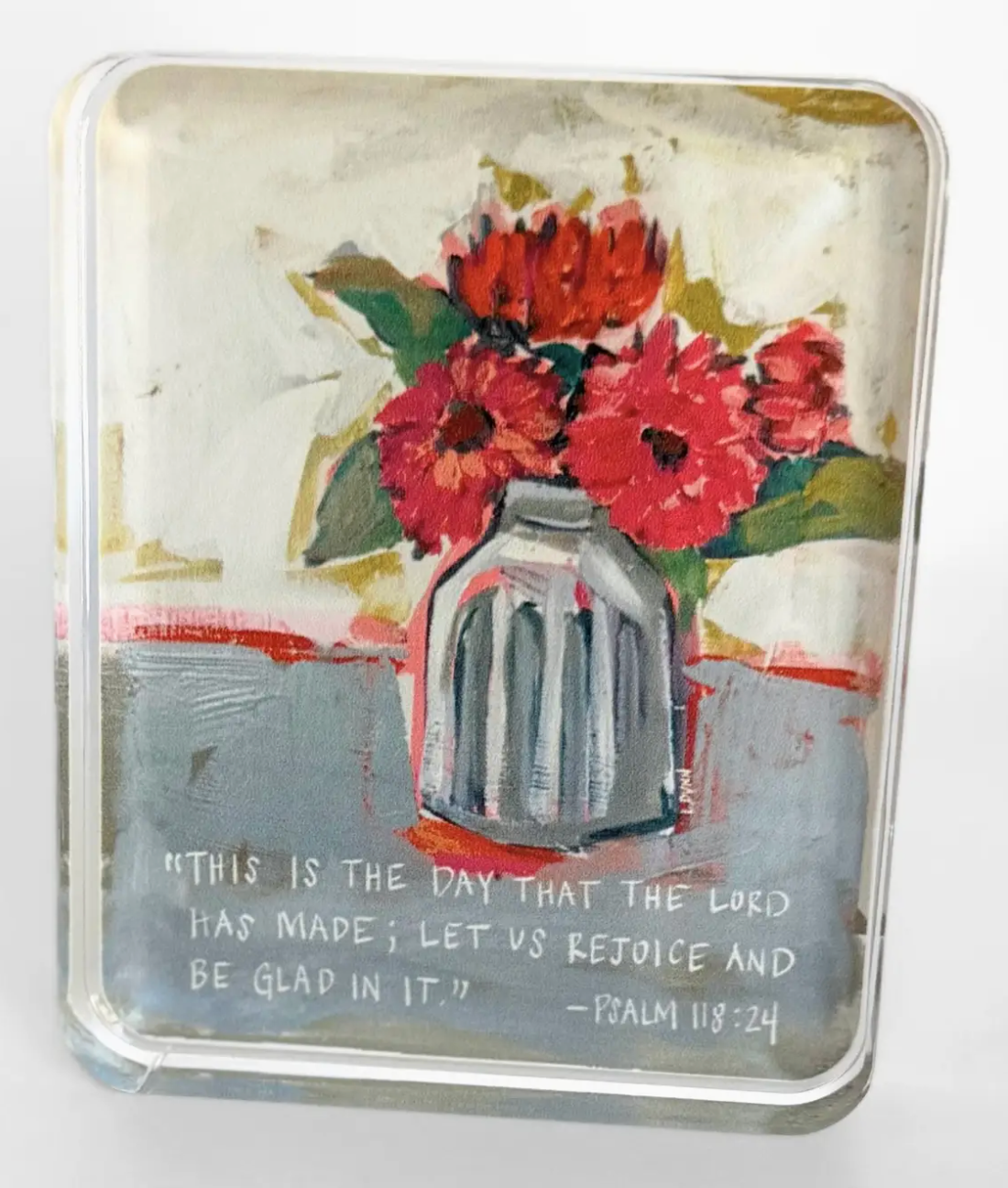 Psalm 118:24 Acrylic Block