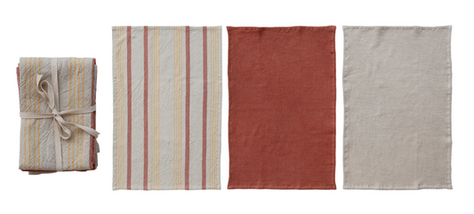Fall Waffle Towel Set of 3