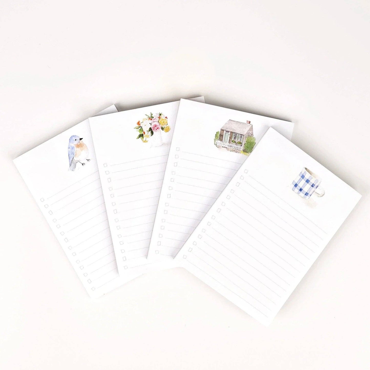 Hobnail Bouquet Checklist Notepad