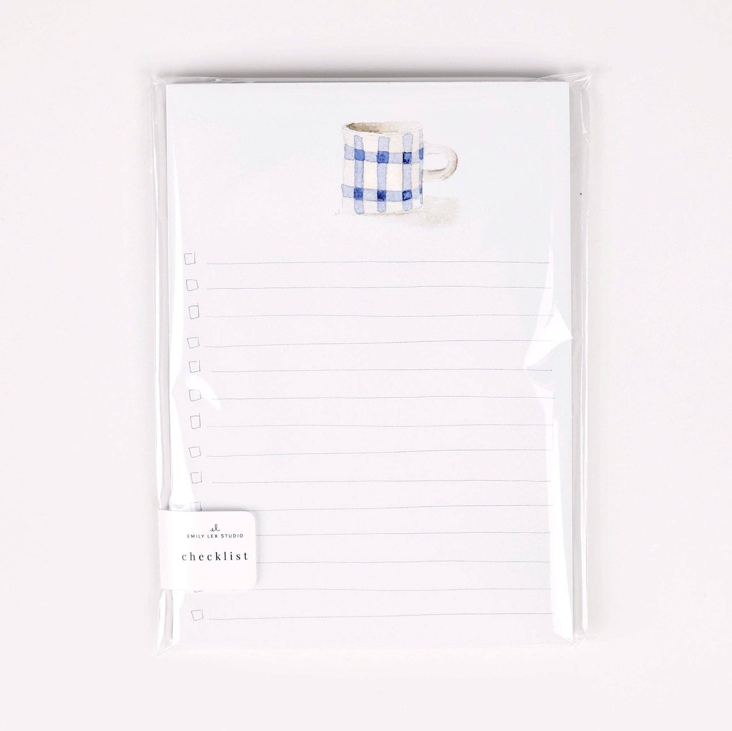 Hydrangea Checklist Notepad