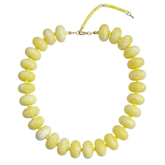Yellow Mix- Marlan Chunky Beaded Necklace